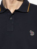 PS di Paul Smith Zebra Badge Cotton Polo Shirt