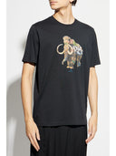 Ps By Paul Smith Graffiti Mammoth Cotton T Shirt