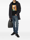 PS por Paul Smith Skull Square Cotton T Shirt
