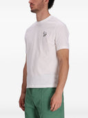 Ps By Paul Smith Zebra Logo Cotton T Shirt
