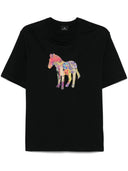 PS بواسطة Paul Smith Zebra Craft Cotton T Shirt