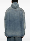 バレンシアガフード付きデニムジャケット