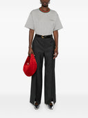 Gucci Web Detail Cotton T Shirt