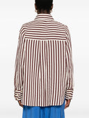 Camicia a strisce di miscela di cotone Alysi