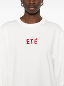 Maglietta in cotone ricamato Alysi