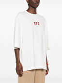 Maglietta in cotone ricamato Alysi