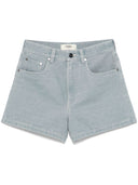 Pantaloncini di cotone Fendi Denin