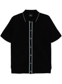 PS di Paul Smith Button Front Cotton Polo Shirt