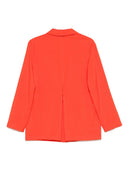 Alysi Silk Blend Single Breasted Blazer Jacket