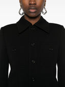 Saint Laurent Wool Blend سترة اقتصاص