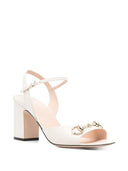 Gucci Lady Horsebit Leather Sandals