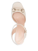 Gucci Lady Horsebit Leather Sandals