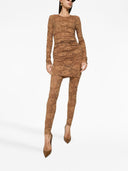 Dolce & Gabbana Floral Lace Dress