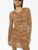 Dolce & Gabbana Floral Lace Dress