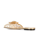 Dolce & Gabbana Rainbow Flat Lace Sandals