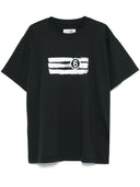 Mm6 Maison Margiela Printed Cotton T Shirt