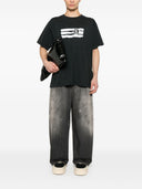 Mm6 Maison Margiela Printed Cotton T Shirt
