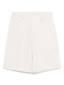 S Max Mara Linen And Cotton Blend Bermuda Shorts