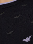 Emporio Armani Allover Logo Baumwollpullover