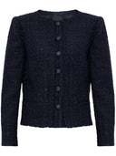 Emporio Armani Tweed Short Blazer Jacket
