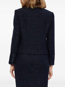 Emporio Armani Tweed Short Blazer Jacket