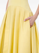 Alice + Olivia Adley Cotton Long Kleid