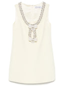 Self Portrait Crepe Bow Mini Dress