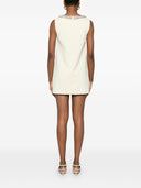 Self Portrait Crepe Bow Mini Dress