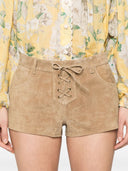 Pantalones cortos de cuero de Isabel Marant Delma