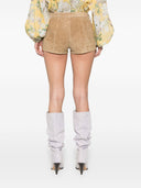 Pantalones cortos de cuero de Isabel Marant Delma