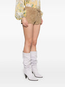 Pantalones cortos de cuero de Isabel Marant Delma