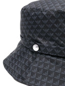 Emporio Armani Allover Logo Bucket Hat