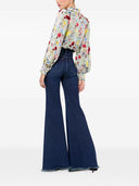 Alice + Olivia Arlette Silk Blend Blouse