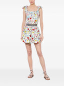 Alice + Olivia Clara Linen e miscela di cotone