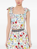 Alice + Olivia Clara Linen e miscela di cotone