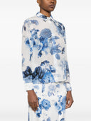 Alice + Olivia Willa trykt silkeskjorte
