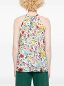 Alice + Olivia Erna Cotton and Linen Mini Dress