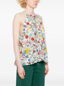 Alice + Olivia Erna Cotton and Linen Mini Dress