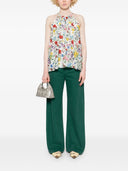 Alice + Olivia Erna Cotton and Linen Mini Dress