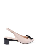 Ferragamo nye vara patentskinn slingback -pumper