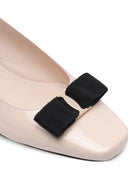 Ferragamo nye vara patentskinn slingback -pumper