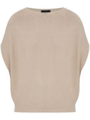 Emporio Armani Cotton Blend Knitted Top