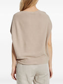 Emporio Armani Cotton Blend Knitted Top