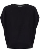 Top a maglia in cotone Emporio Armani