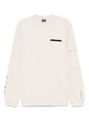 Ea7 Logo Cotton Crewneck Sweatshirt
