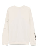 Ea7 Logo Cotton Crewneck Sweatshirt