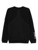 EA7 Logo Cotton Crewneck Sweatshirt