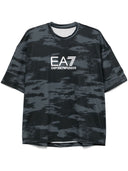 EA7 Logo Trykt T -shirt