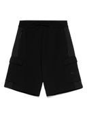 Ea7 Cargo Cotton Blend Shorts