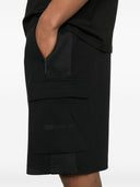 Ea7 Cargo Cotton Blend Shorts